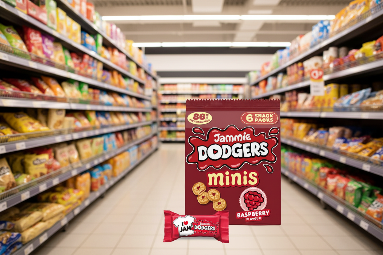 8 X Jammie Dodgers Minis - 120Gm