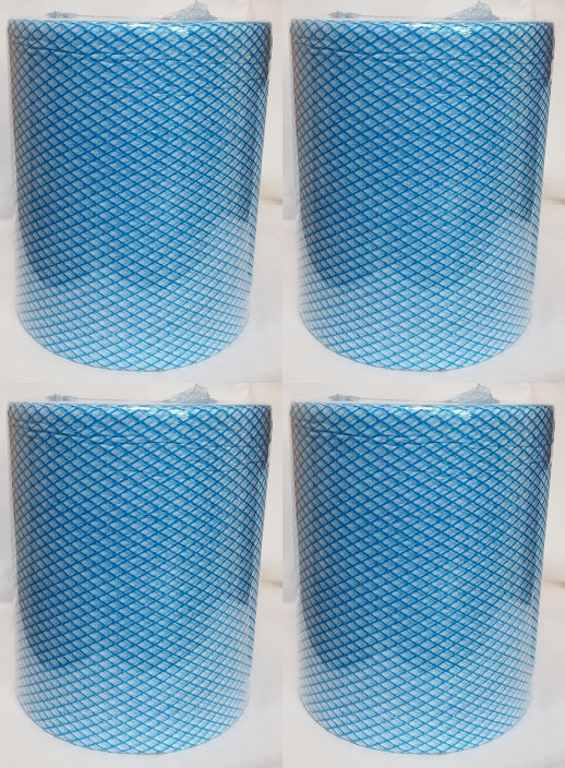 4 x J Cloth Blue Roll X 4