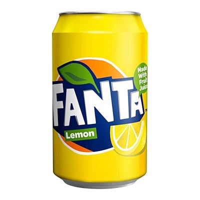 4 x Fanta Lemon Cans 6 Pk 6X330Ml