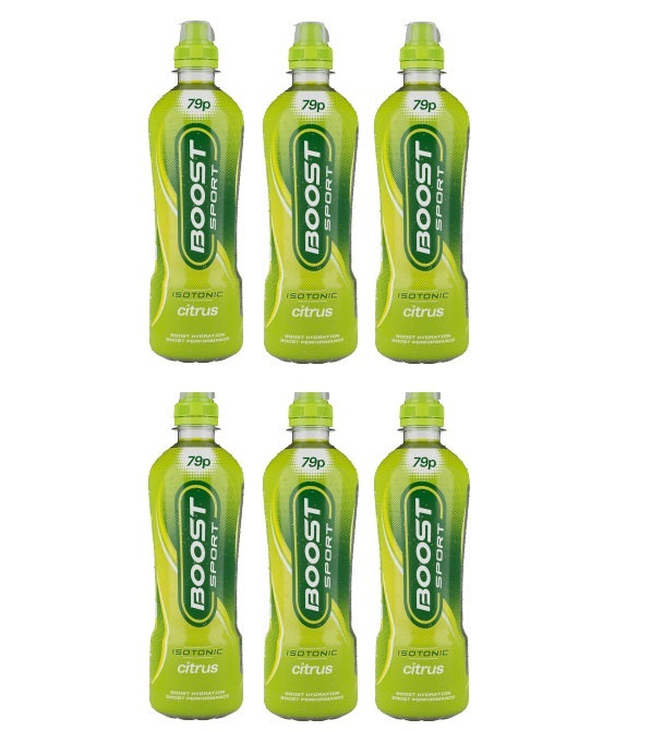 6 x Boost Sport Citrus - 500Ml