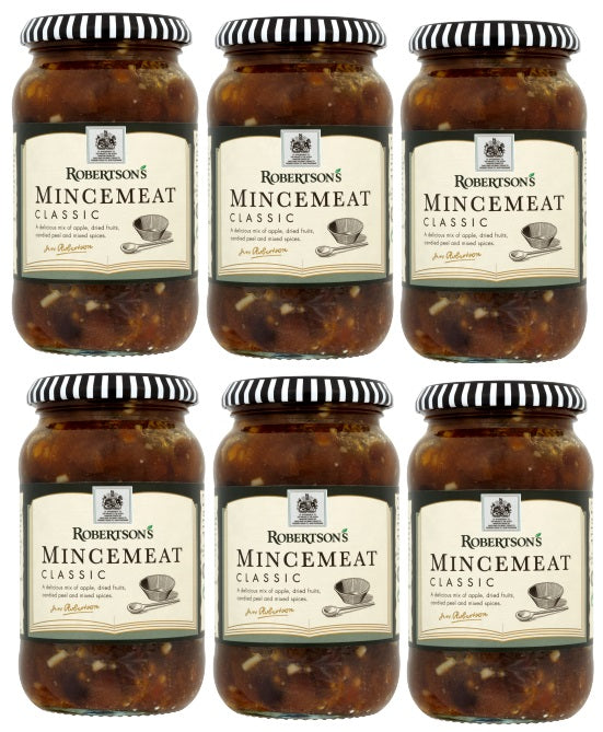 6 x Robertson Sweet Mincemeat 411Gm