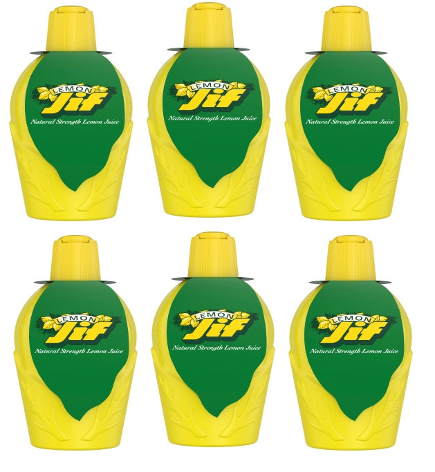 6 x Jif Lemon Juice Squeezy 100Ml