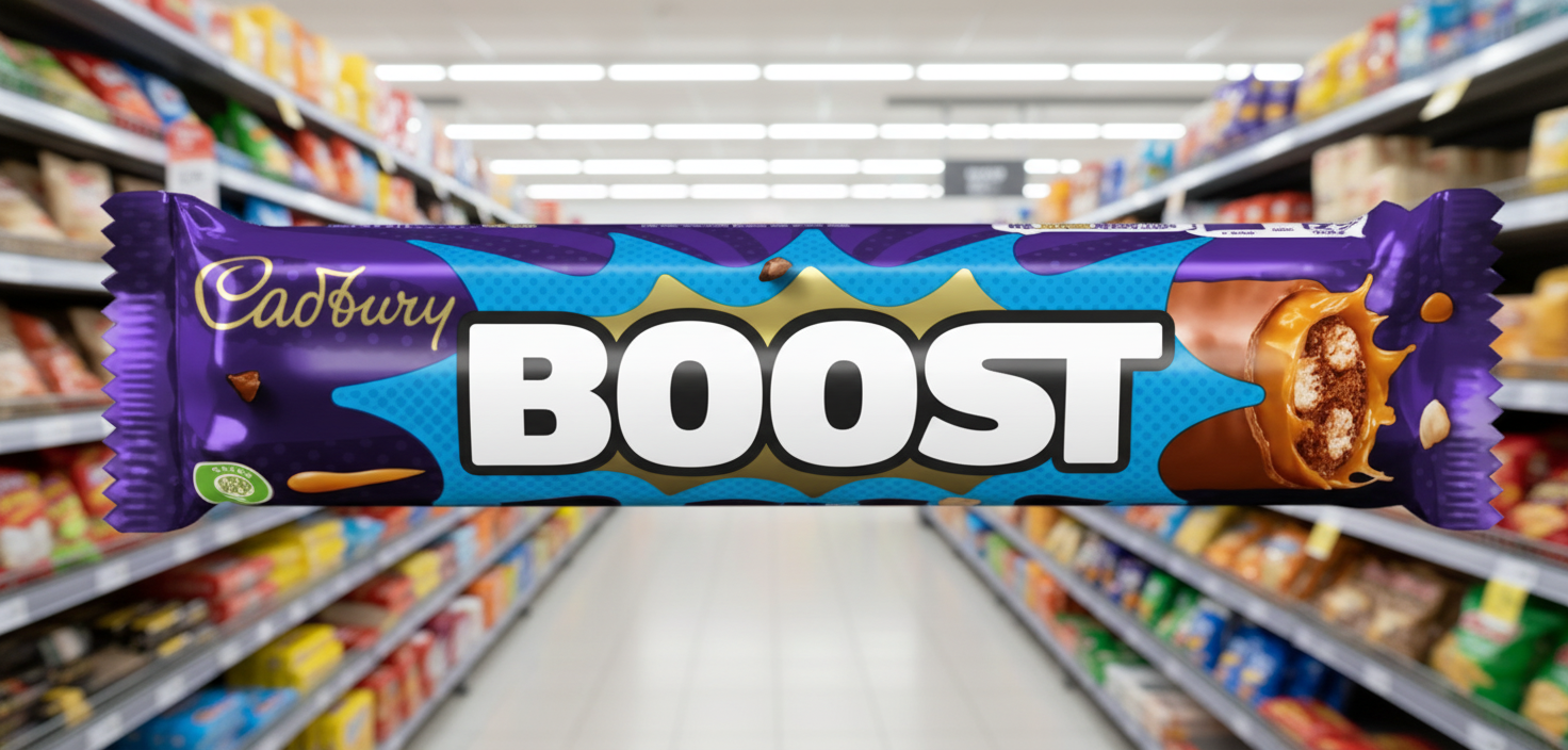 48 x Cadbury Boost Bar - 48.5GM