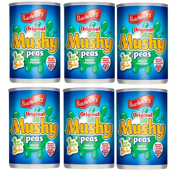 6 x Batchelors Mushy Peas 300G