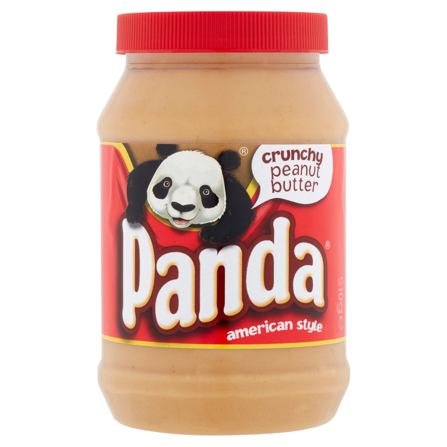 6 x Panda American Style Crunchy Peanut Butter 510G