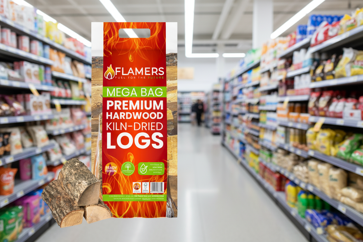 Flamers Kiln Dried Logs - 18 LITRE