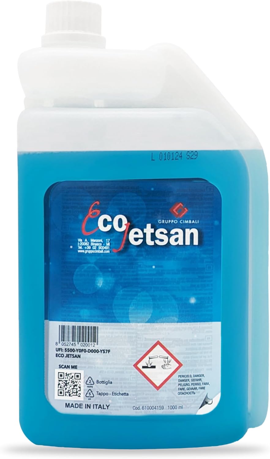 Cuppa Eco Jetsan Milk Milano Milk Cleaning Fluid 1LT