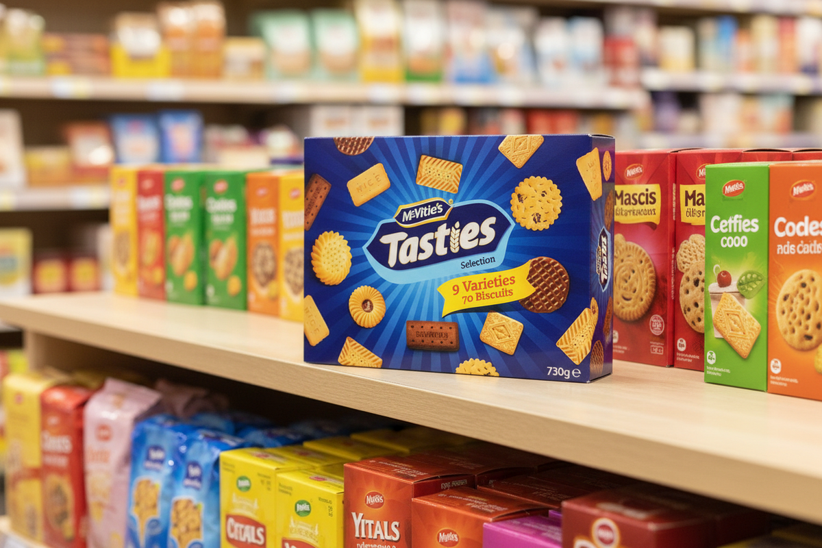 6 X Tasties Assortment Case - 730Gm