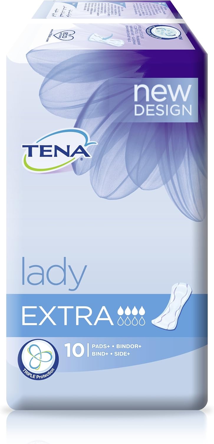 6 x Tena Lady Extra Order 10 Pack