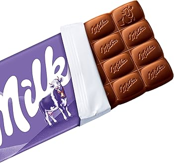 24 x Milka Alpine Milk Chocolate Bar 100G