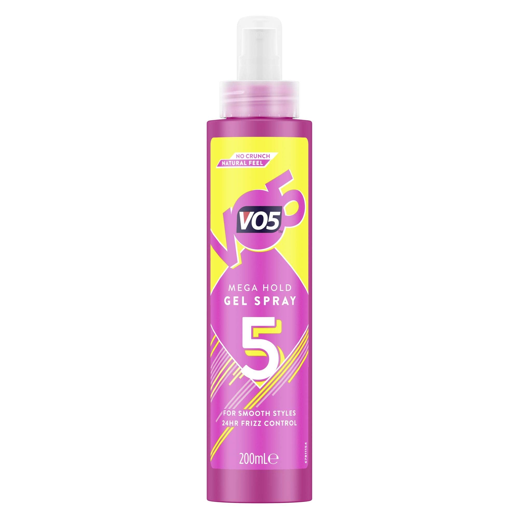 6 x V05 Gel Spray Mega Hold - 200ML