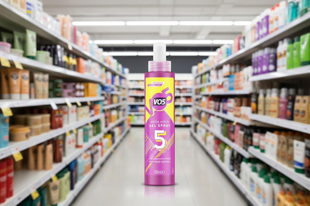 6 x V05 Gel Spray Mega Hold - 200ML