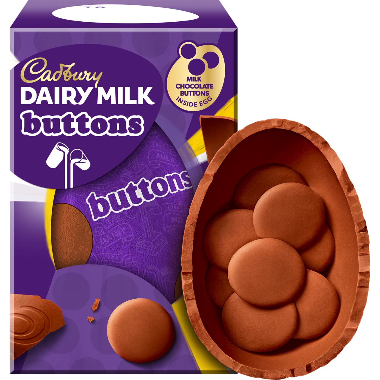 12 x Cadbury Buttons Small Egg - 96GM