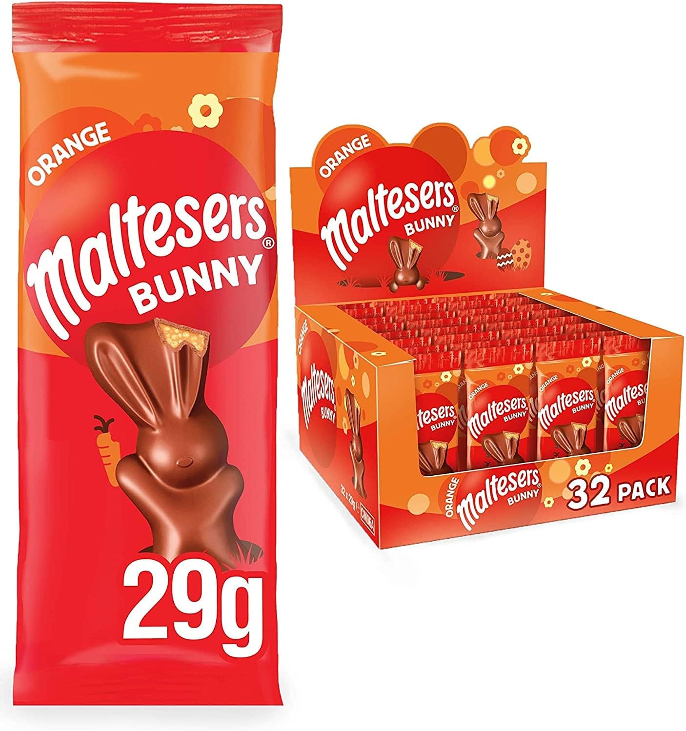 32 x Maltesers Orange Chocolate Easter Bunny - 29GM