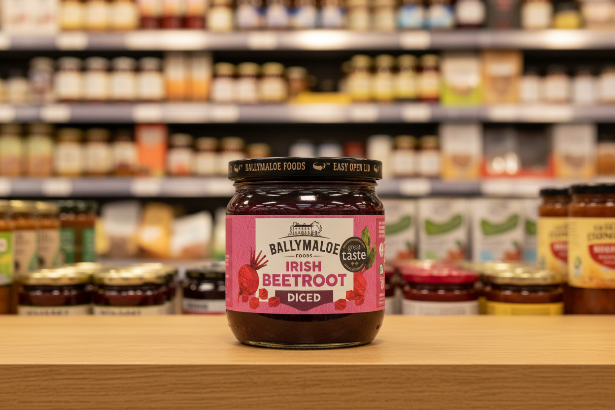 8 x Ballymaloe Foods Irish Beetroot Diced 415G