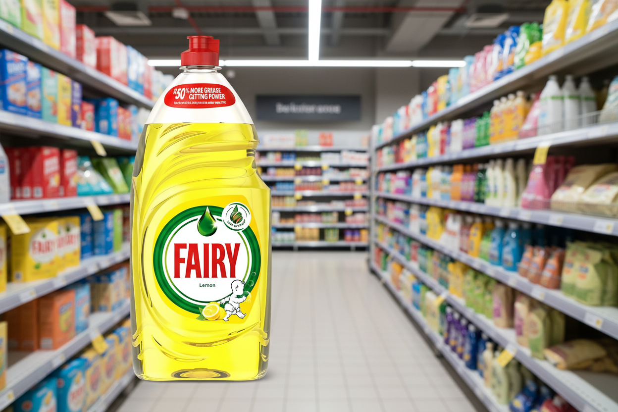 8 x Fairy Liquid Lemon   - 1015ML