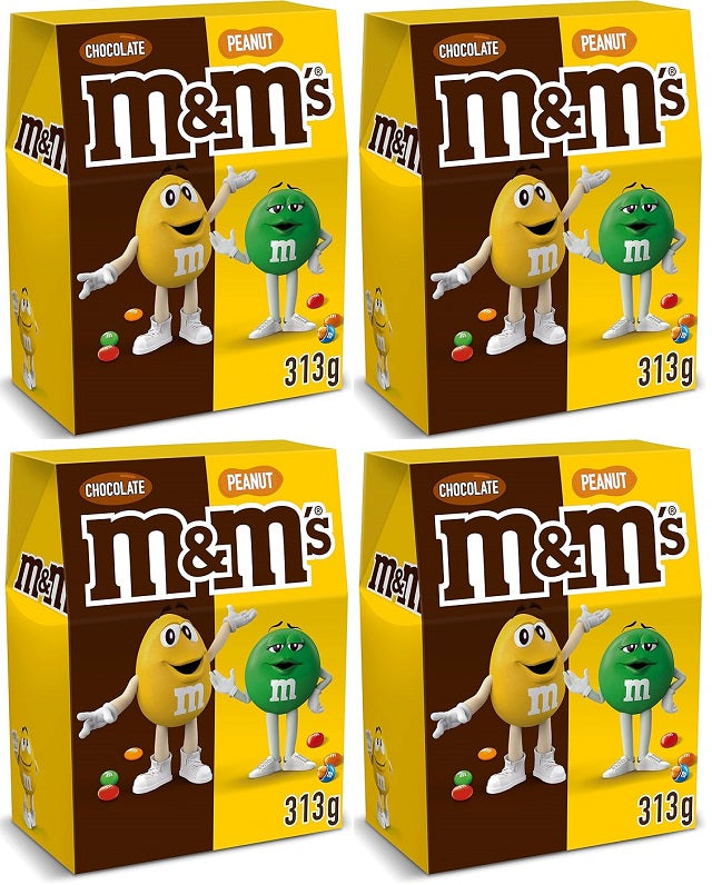 4 x M&m's Chocolate Mixed Extra Large Easter Egg - 313GM