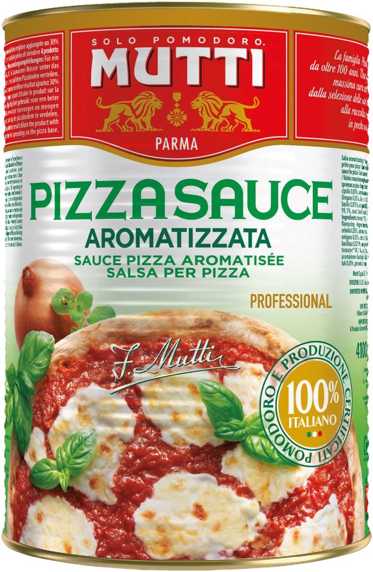 3 x Mutti Pizza Sauce Aromatizzata 4100G