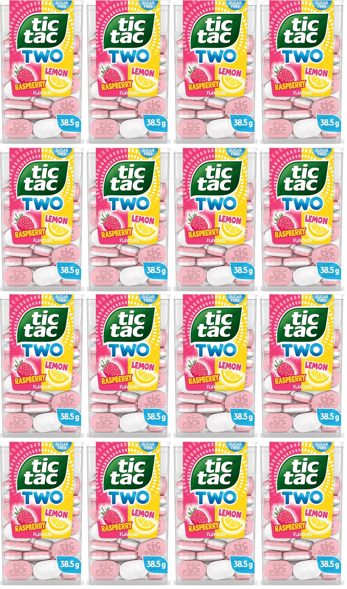 16 X Tic Tac Two Raspberry Lemon - 38.5G