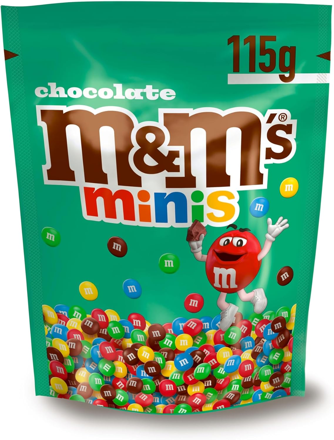 12 x M&m's Chocolate Minis Pouch Bag - 115GM