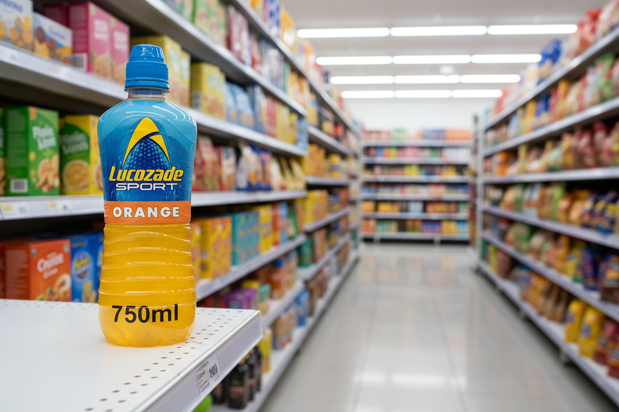 12 x Lucozade Sport Drink Orange 750Ml