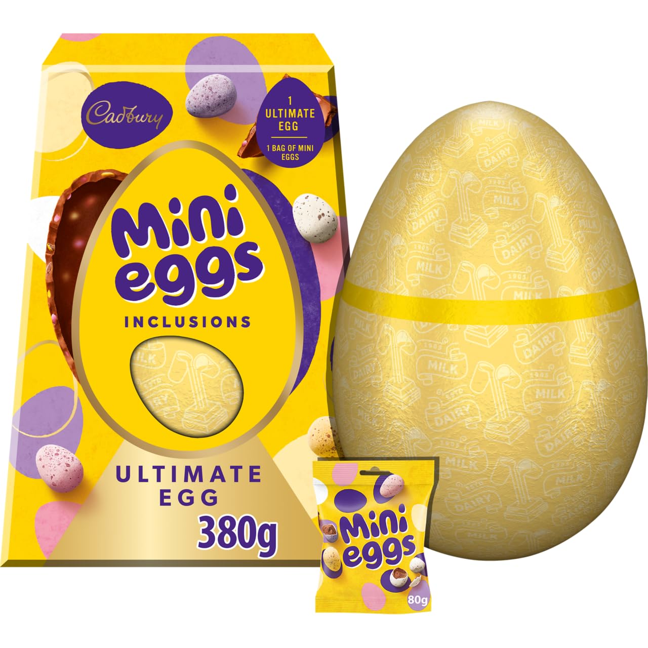 4 x Cadbury Mini Egg Ultimate Egg - 380GM