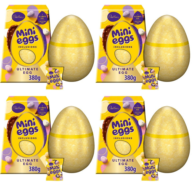 4 x Cadbury Mini Egg Ultimate Egg - 380GM