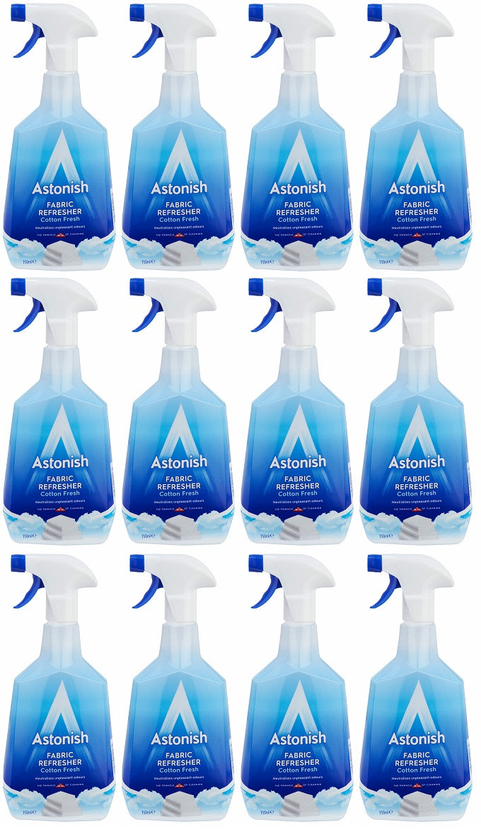 12 x Astonish Fabric Refresher - 750ML