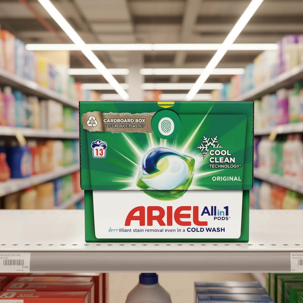 4 x Ariel All-In-1 Pods® Washing Liquid Capsules 13 Washes
