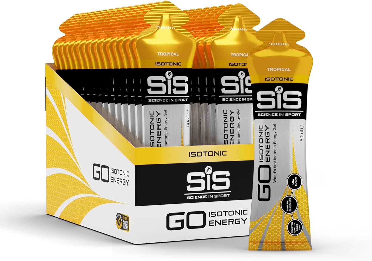 30 x Go Isotonic Gel Tropical 60Ml