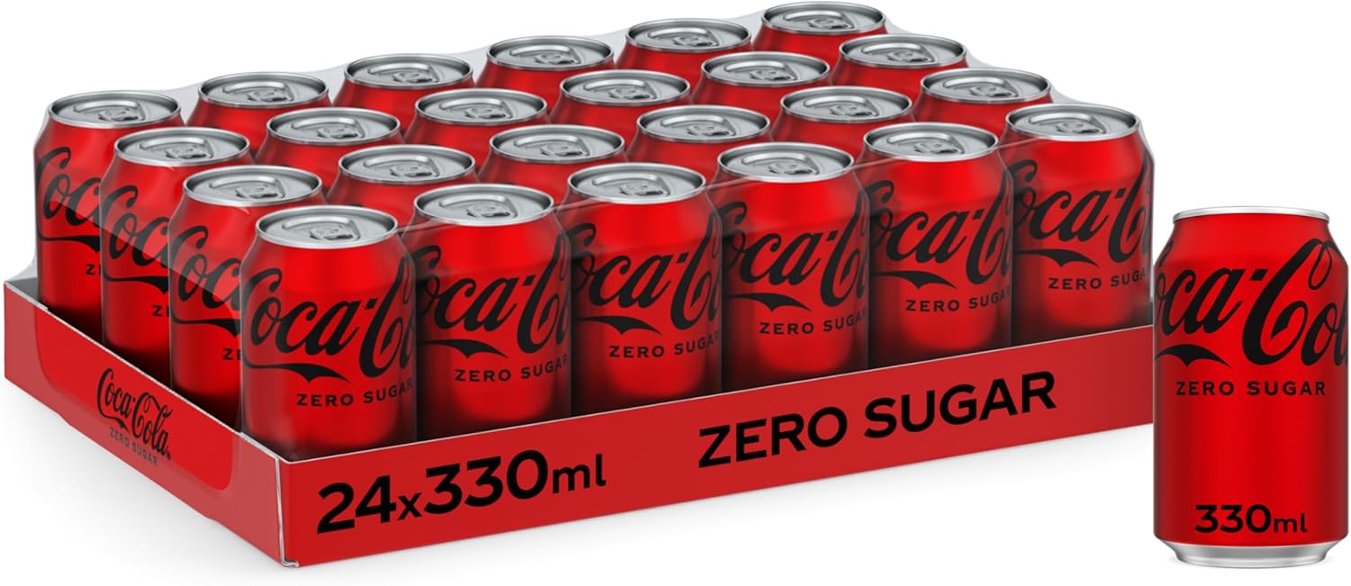 24 x Coca-Cola Zero Sugar 330Ml