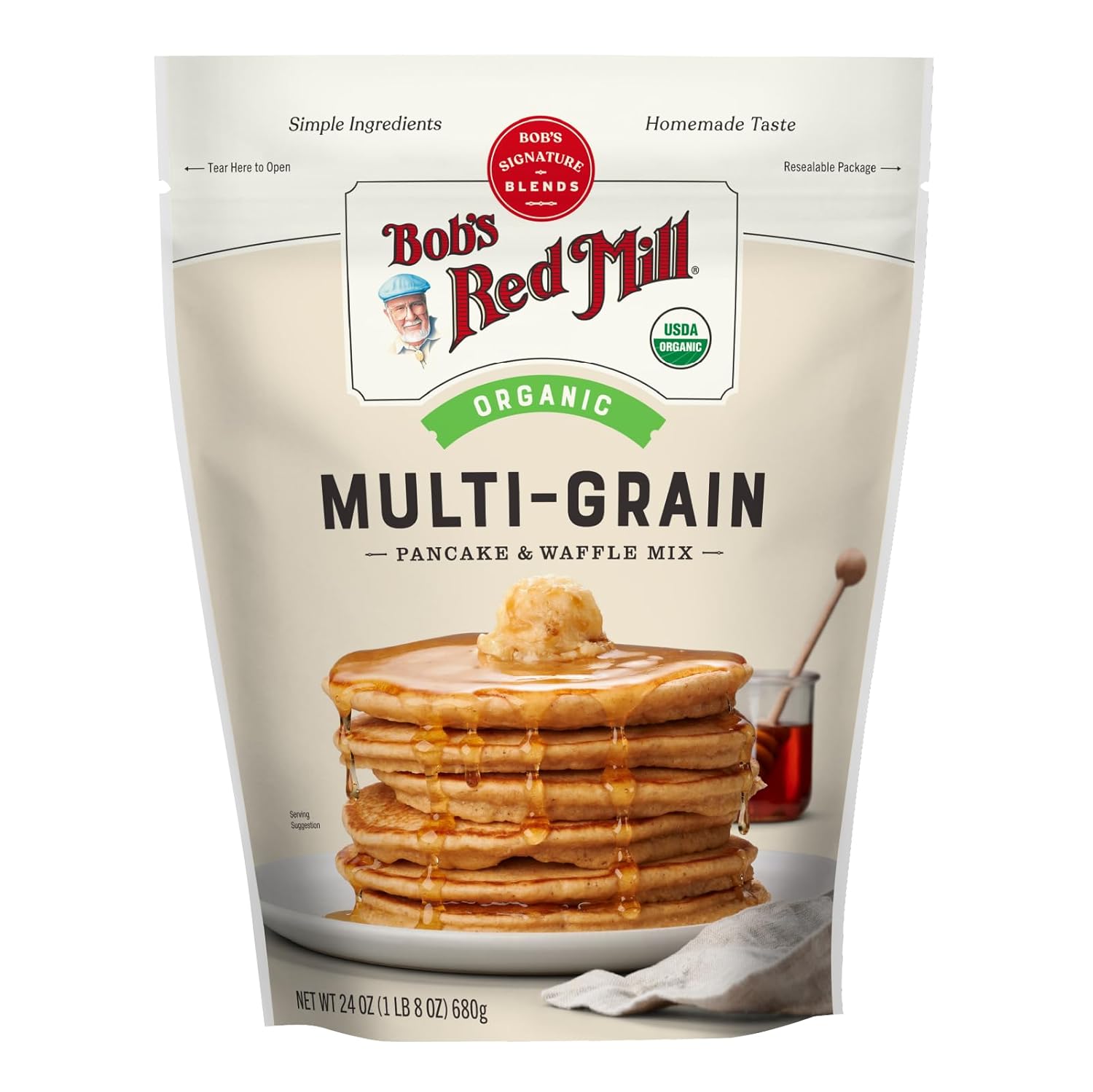 Bob's Red Mill 7 Grain Pancake& Waffle Mix - 680g