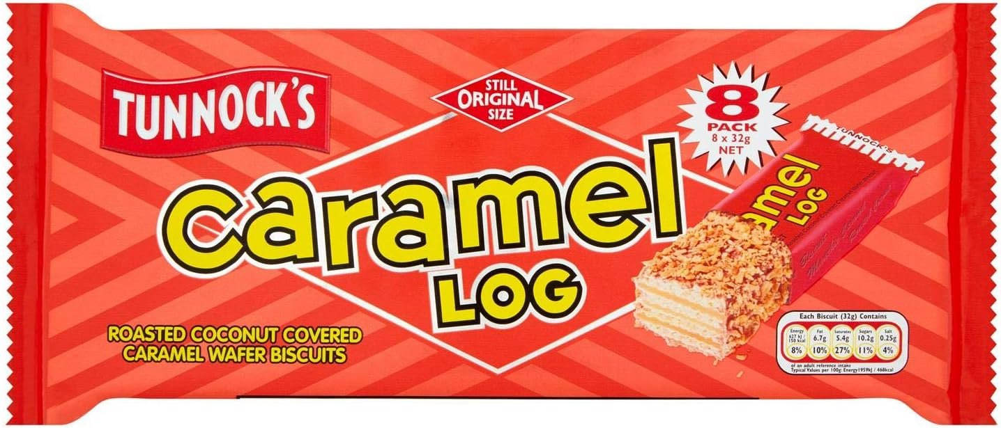 20 x Tunnocks Caramel Logs - 8