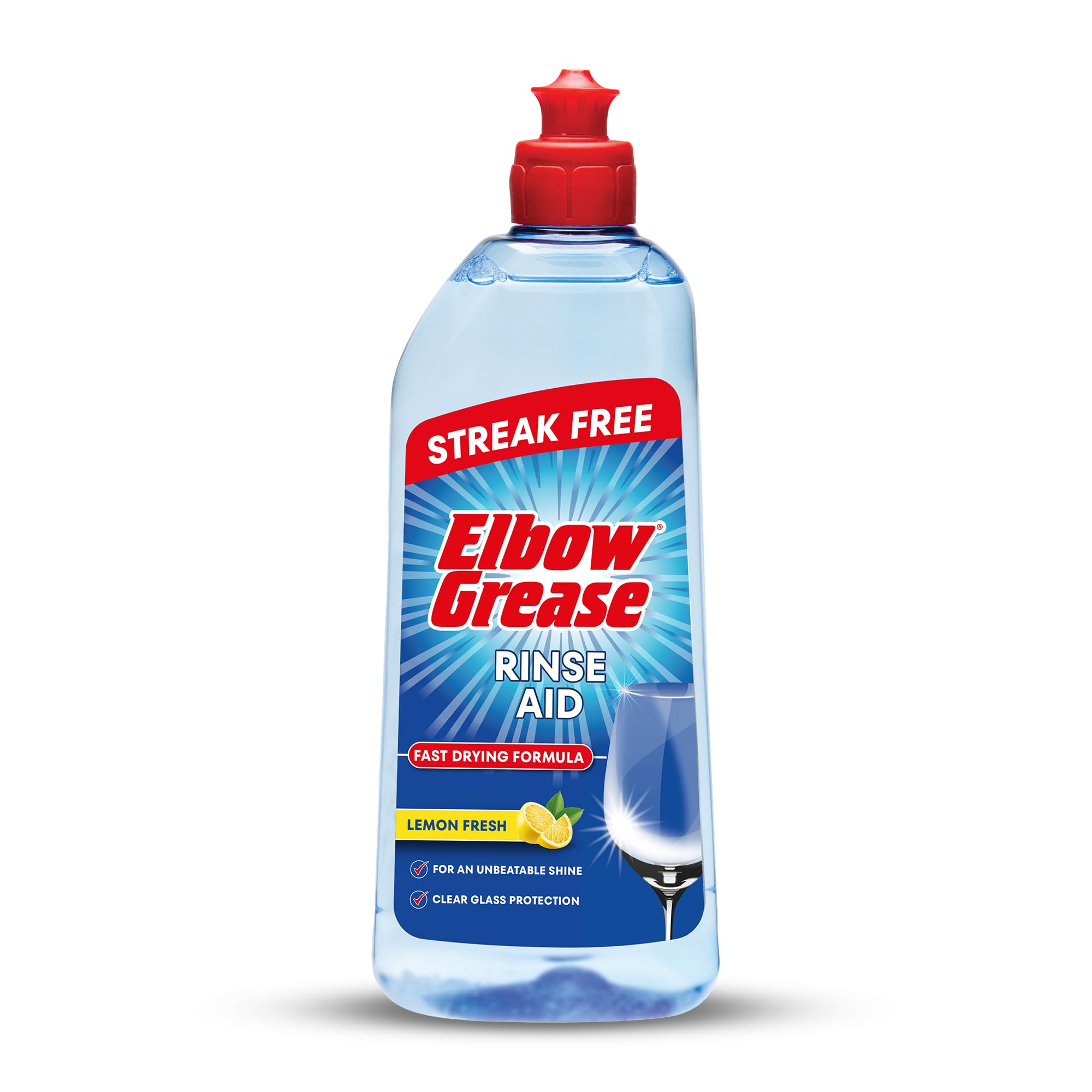 12 X Elbow Grease Rinse Aid Lemon - 500Ml