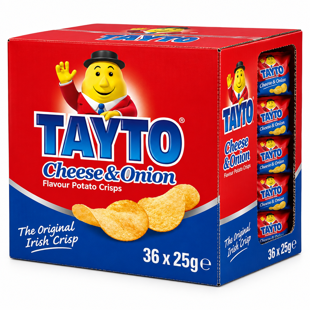 36 x Tayto Cheese and Onion 25g