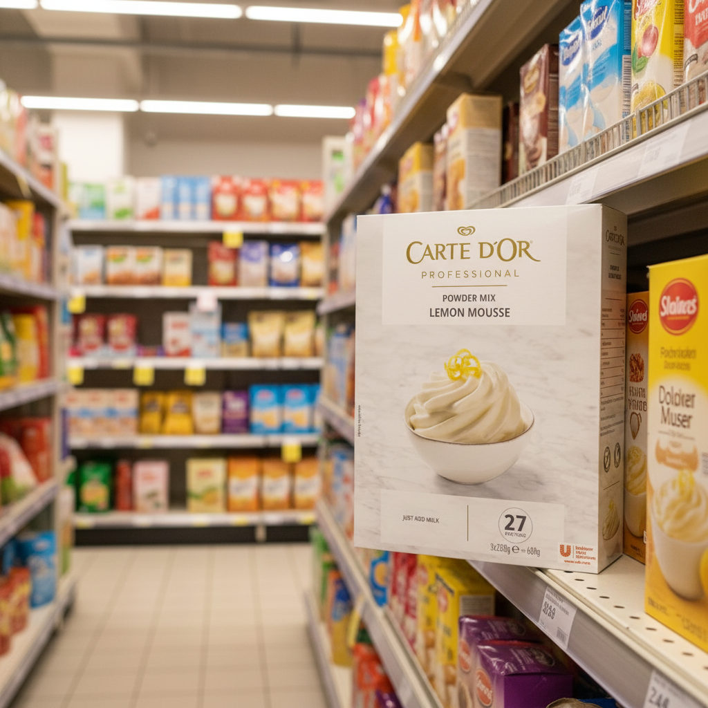 6 x Carte D Or Lemon Mousse 3 X 200G (600G)