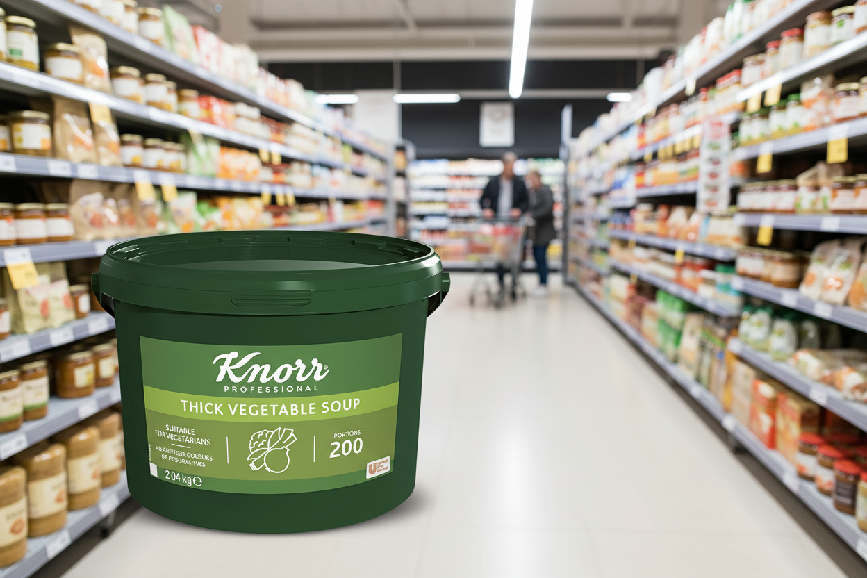 Knorr Professional Thick Vegetable Soup 2.04Kg 34L