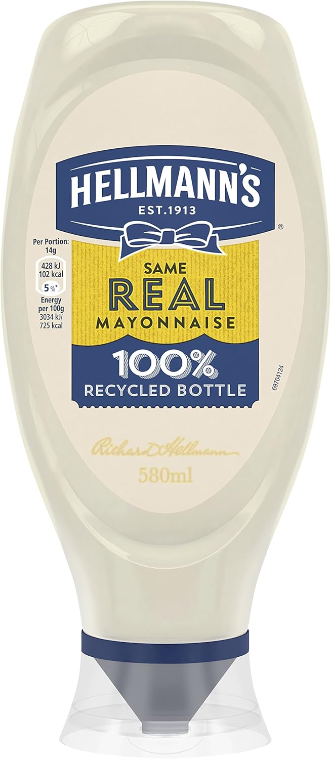 8 x Hellmann's  Mayonnaise Real 580 Ml