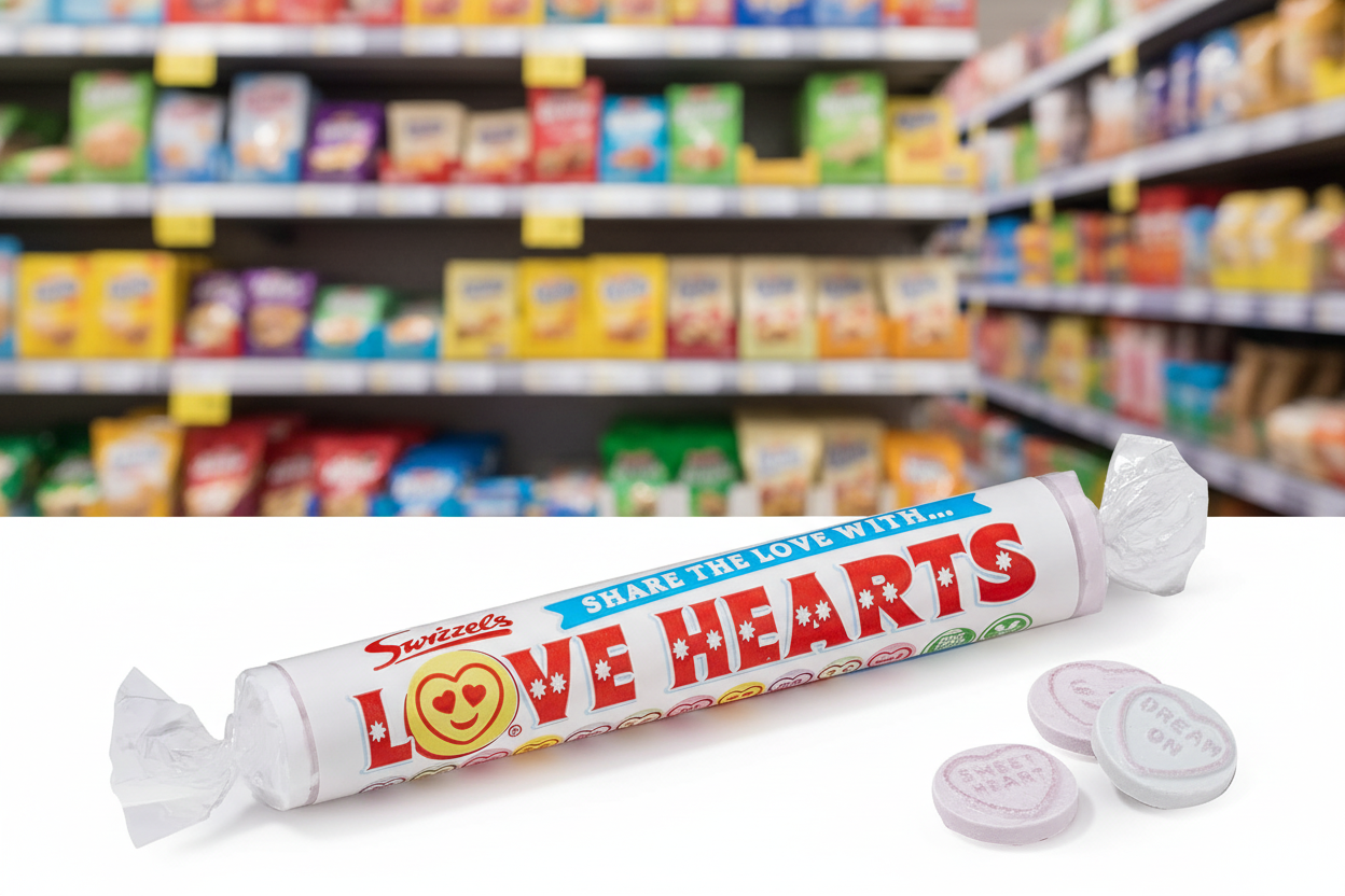 24 x Swizzels Love Hearts 39G