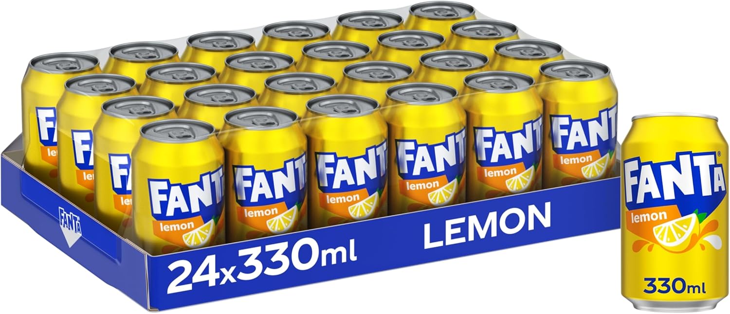 24 x Fanta Lemon 330Ml