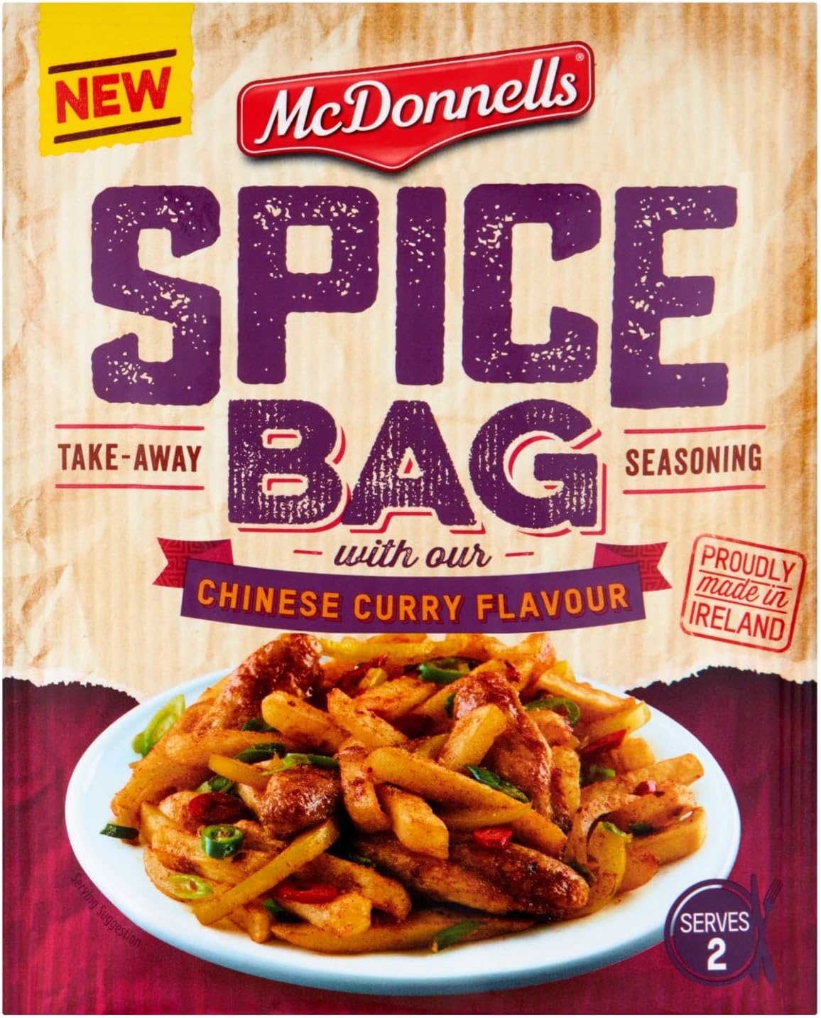 12 x Mcdonnells Spice Bag Chinese Curry Flavour Seasoning Mix 40G