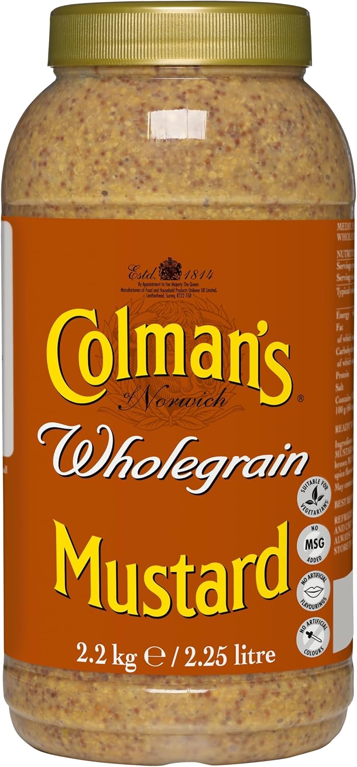 Colman's Wholegrain Mustard 2.25L