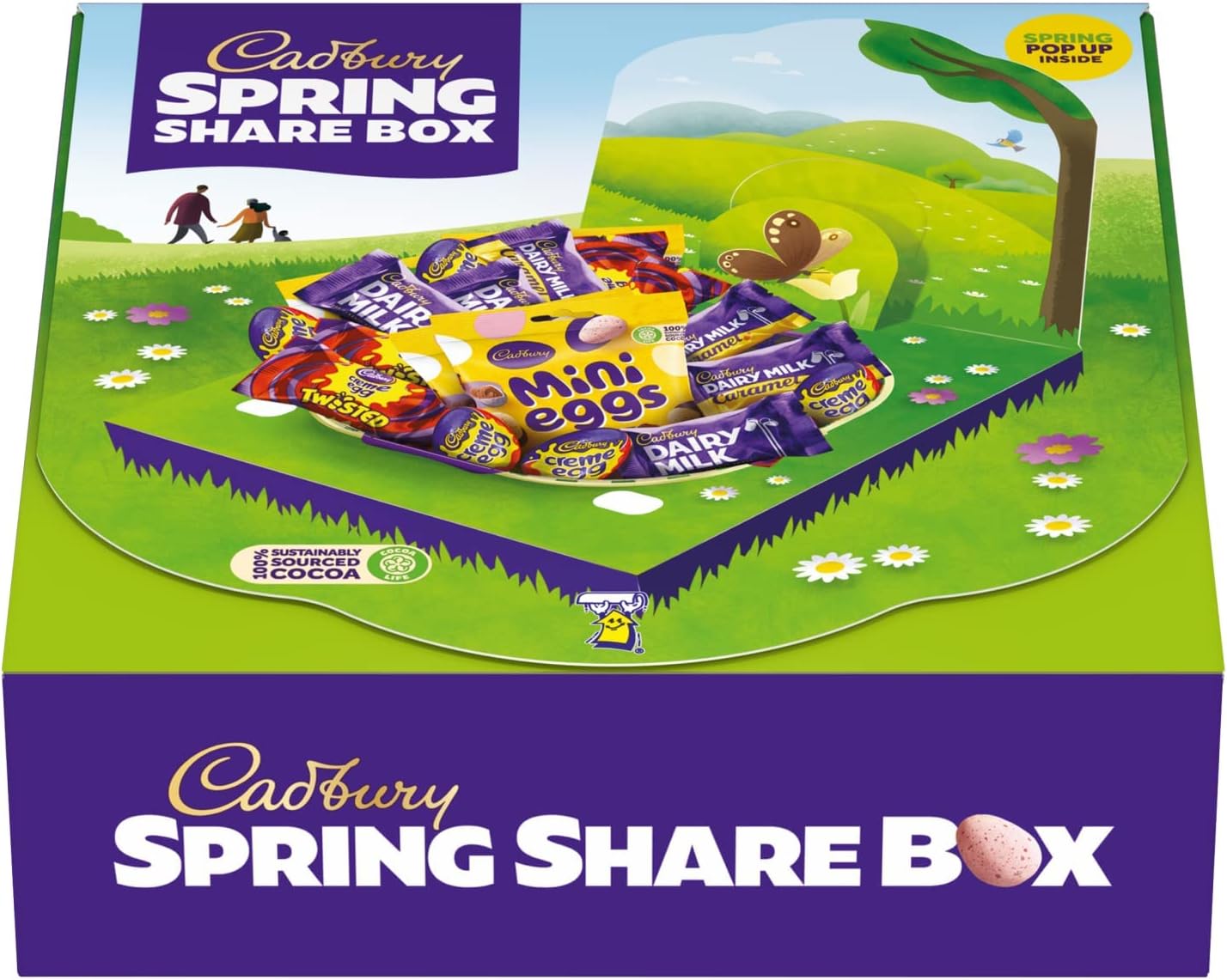 4 x Cadbury Easter Spring Share Box - 450GM