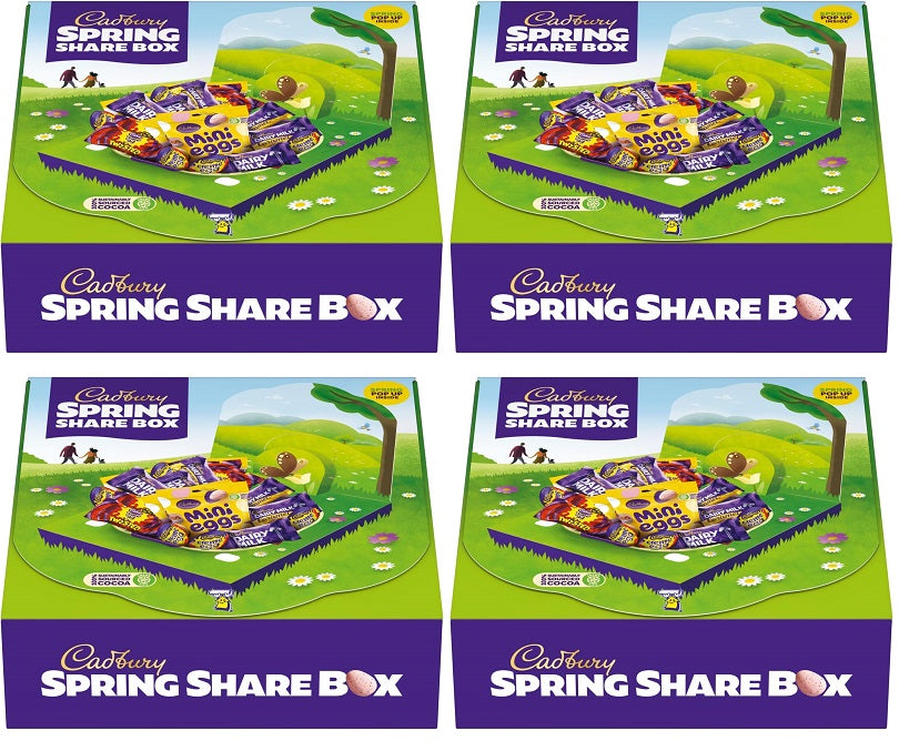 4 x Cadbury Easter Spring Share Box - 450GM