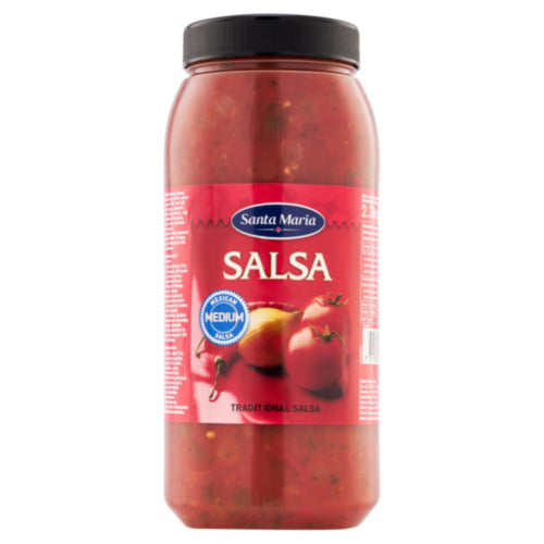 4 x Santa Maria Tex Mex Traditional Salsa 2.3Kg