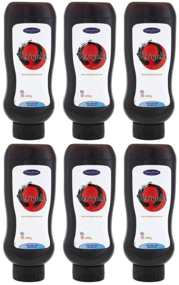 6 x Santa Maria Teriyaki Sauce 1090G