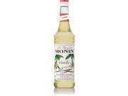 6 x Monin Sugar Free Vanilla 100Cl