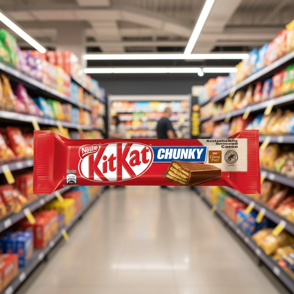 24 x Nestle Kitkat Chunky Milk 40Gm