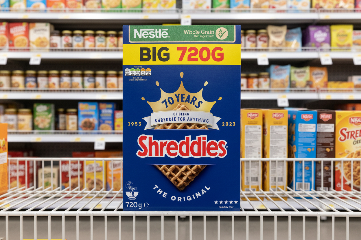 12 x Nestle Shreddies 720G - 720G