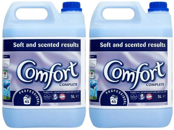 2 x Comfort Complete Dilute Professional 45 Washes 5L